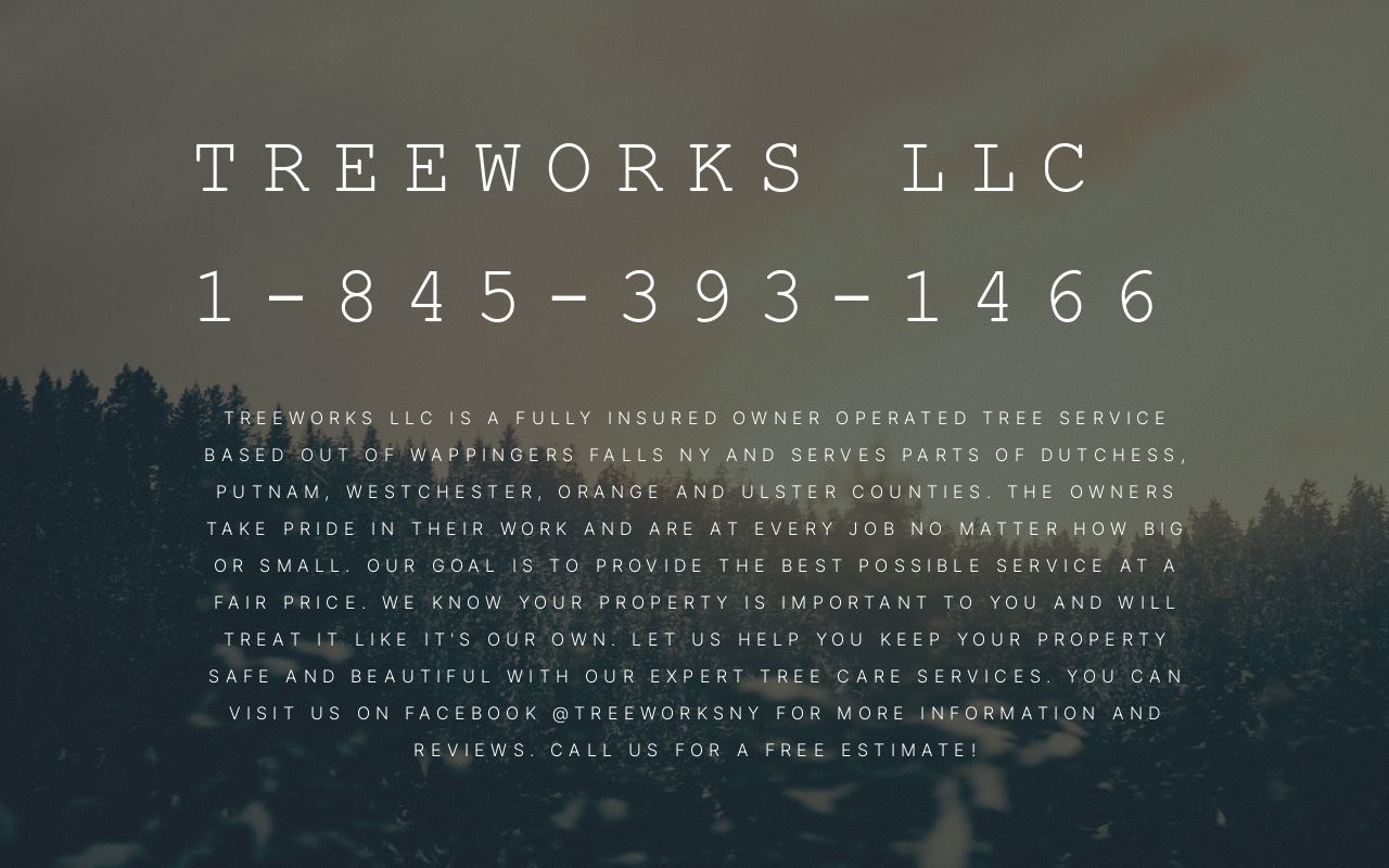 Tree Works Tre421 Tree Treeworks llc